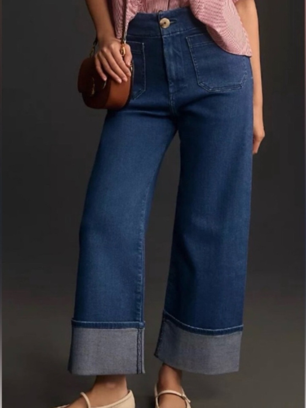 Maeve The Colette Cuffed Jeans by Anthropologie